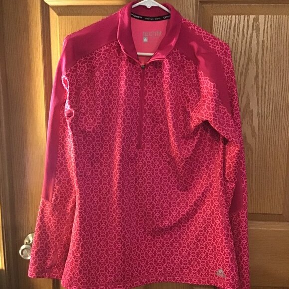 Adidas Climate Warm Tech Fit Workout Shirt - Picture 1 of 4